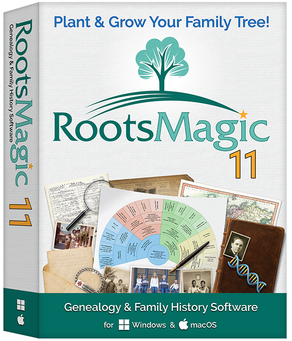 RootsMagic 11 product box