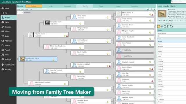 Moving from Family Tree Maker to RootsMagic 12: Import Your Tree